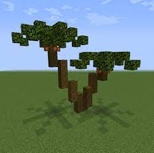 Have a ton of saplings in minecraft, but just don't know what to do with them? Palm Tree L Blueprints For Minecraft Houses Castles Towers And More Grabcraft
