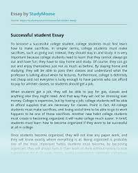 We did not find results for: Successful Student Free Essay Example