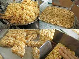 Slicing Haw Kong Hainanese Rice Snack Recipes Rice Crispy