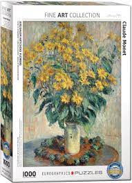 Part of the british artists collection. Eurographics 6000 0319 Monet Jerusalem Artischockenbluten