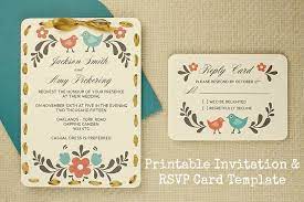 Diy Tutorial Free Printable Invitation And Rsvp Card Template Boho Wedding Blog Wedding Invitations Diy Wedding Invitations Rsvp Wedding Invitation Cards