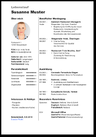 Tisch reservieren muster menü classic package gourmet package culinary experience package. Lebenslauf Susanne Muster Uber Mich Beruflicher Werdegang Fantasiestr 1 12345 Beispielstadt Fon 0123 4 56 78 90 Mail M Muster Mail De Geboren Am 28 8 1978 Geburtsort Langenargen Nationalitat Deutsch Familienstand Ledig 09 2007 Heute