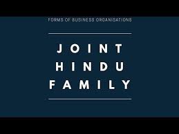 Joint Hindu Family Hindu Undivided Family Hsc Class 12 Class 11 Commercial Studies Ocm Business Studies Study Organization Business Organization
