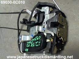 A vehicle is really only as good as its parts, and so the specialists here at partsgeek are ready to help you find high quality parts for any purpose. Toyota Tundra Power Door Lock Latch Actuator 690300c010 Right Front