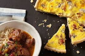 Bacon And Apple Quiche With Flaky Pie Crust Recipe Recipe Quiche Recipes Food Recipes