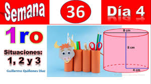 Rappel de proveedores por volumen de compra de mercaderías. Semana 36 Secundaria Matematica Primero Aprendo En Casa Problemas Con Prismas Y Cilindros Youtube