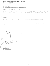 The company provides debt and equity funding, private debt securities issuance, merger and acquisitions, initial public offerings, corporate restructuring, and stockbroking services. Http Www Hlcap Com My Data Financial Reports Hlib Ye Fs 300616 Pdf