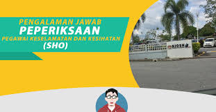 Jadual kursus umrah seluruh malaysia. Pengalaman Jawab Peperiksaan Sho Di Niosh Bandar Baru Bangi