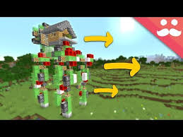 I Made A Walking House In Minecraft 1 14 Youtube Minecraft Minecraft 1 Minecraft Tutorial