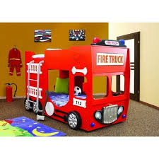 This bed must be a dream come true for many little guys. Fire Truck Toddler Bunk Bed Based On The Disney Pixar Movie Cars 2 It S Crafted Of Durable Mdf Which Is Painted With Kid Beds Firetruck Bed Toddler Bunk Beds