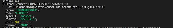 Nodejs Nodemailer Not Working With Local Smtp Server Ask Ubuntu