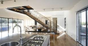 Stairs In The Middle I Think This Works Best With Minimalistic Design Stairs In Kitchen Remodel Bedroom Small Bedroom Remodel