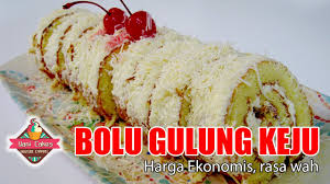 Bolu gulung sering dikenal sebagai jam roll, atau jelly roll di amerika serikat. Bolu Gulung Keju Cakes 12 Youtube