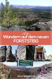 Forststeig Elbsandsteingebirge Wandern Deutschland Auswandern