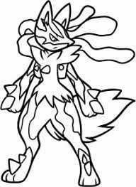 Mega pokemon evolved lucario coloring pages. How To Draw Mega Lucario Step By Step Pokemon Characters Anime Draw Japanese Anime Dr Pokemon Coloring Pages Pokemon Coloring Sheets Pokemon Coloring Page