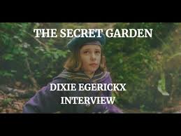 The Secret Garden Dixie Egerickx Interview 2020 Youtube