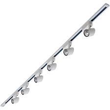 Ils vous permettront de créer un maillage de rail suspendu, sur lequel vous pourrez clipser des spots led puissants, au gré de vos envies et des périodes. Biard Kit De 6 Spots Led 7w Sur Rail De 2m Eclairage Interieur Blanc Froid Tl76kit Var2