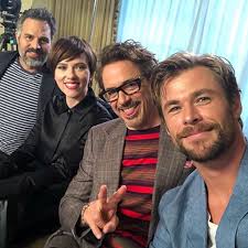 Marvel's cast of avengers is so large and sprawling that thanos himself decided it was best to wipe out half of them. Avengers Cast Instagram Pictures Popsugar Celebrity