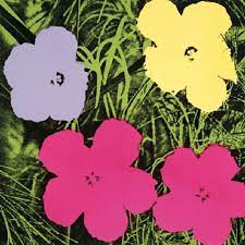 These were offset lithographs, 23 x 23. Flowers C 1964 Als Kunstdruck Oder Handgemaltes Gemalde