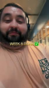 Week 8 ✅ but this is just the beginning! A lifetime of strength, progress,  and grind ahead. Let’s keep pushing! #NoFinishLine #StayConsistent  #Week8Done