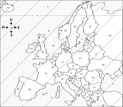 Europe is one of 7 continents illustrated on our blue ocean laminated map of the world. Geography Worksheets Map Of Europe Answer Key