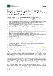 Flavio briatore, 70, is rushed to hospital in a 'serious' condition with coronavirus after an outbreak at his billionaire club in sardinia Pdf The Role Of Health Preconditions On Covid 19 Deaths In Portugal Evidence From Surveillance Data Of The First 20293 Infection Cases