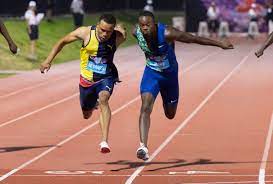 He won the 100m bronze, 200m silver and sprint relay bronze in rio, following that up with bronze in the 100m and silver in 200m at the 2019 world championships. Aaron Brown Edges Andre De Grasse In Thrilling Canadian 100 Metre Final The Star