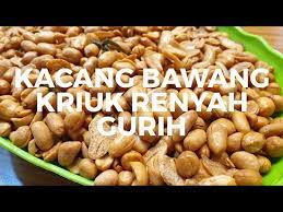 Tunggu 30 menit agar bumbu meresap lalu tiriskan. Resep Kacang Bawang Renyah Youtube