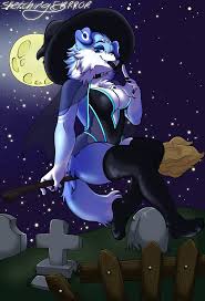 Rule 34 - Anthro Australian Shepherd Canine Costume Furry Furryart  Halloween Halloween Costume Halloween Theme Sketchingerrror (artist) Which  Witch Costume Witch Hat | 8914409