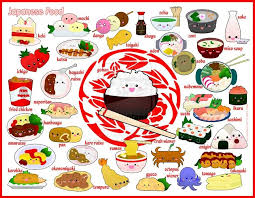 Chart Of Japanese Food Japanese Food Art Japanese Food Kawaii Food