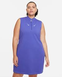 Vestido de medio cierre sin mangas para mujer talla grande Nike Sportswear  Swoosh. Nike.com