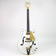 Gretsch g6136t players edition black falcon with bigsby. Gretsch G6136dc White Falcon Double Cutaway 2007 2014 Reverb
