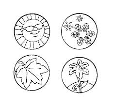 Four leaf clover coloring pages 4. 4 Seasons Coloring Pages Coloring Home
