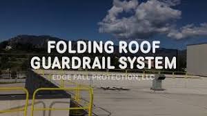 When erected, collapsible guardrails eliminate the hazard of falls from height. 360 Mobile Hide A Rail Collapsible Guardrail Read This