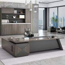 Wholesale Latest L Shape Executive Wooden Modern Luxury Office Table Design And Chair Office Table Design Office Interior Design Modern Modern Office Interiors
