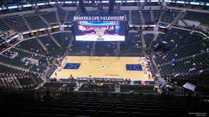 bankers life fieldhouse section 208 indiana pacers