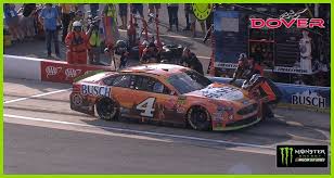 Martin truex jr., who won the spring race at dover. Kevin Harvick Forced To Pit Give Up Dover Race Lead Nascar Com
