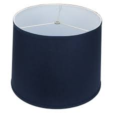 Fill your cart with color today! Fenchelshades Com 16 In X 12 In Linen Navy Blue Empire Lamp Shade 14 16 12 W L Nav The Home Depot