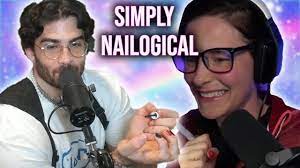 Simply Nailogical helps HasanAbi to get his nails painted! - YouTube