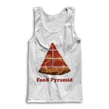 food pyramid pizza funny outfits cool shirts shirts