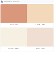 Persimmon Cachet Cream Roman Column Nearly Peach Peach Colored Rooms Peach Rooms Peach Paint Colors