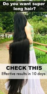 want super long and strong hair check this effective result in 10 days long hair styles longer hair growth super long hair