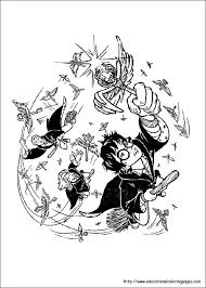 Harry potter with the magic wand. Harry Potter Coloring Pages Educational Fun Kids Coloring Pages And Preschool Skills Worksheets