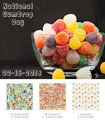 Celebrate National Gumdrop Day On February 15th Did You Know That Originally Gumdrops Were Flavored With Spices Orang Orange Clove Black Licorice Peppermint