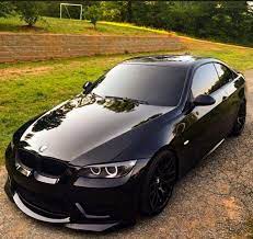 bmw 335i coupe chernye avtomobili roskoshnye avtomobili serii bmv