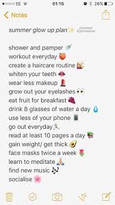 Summer Glow Up Plan Glow Up Tips Back To School Glo Up Beauty Tips For Glowing Skin