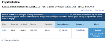 Best Use Of Malaysia Airlines Enrich Miles