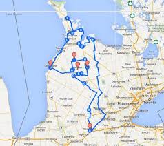 Find this pin and more on the art map 2016 landscape calendar by the art map. Best Motorcycle Route In Ontario Grey Bruce Superloop The Planet D