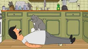 I hope the prints go to a home or office where it will get a lot of laughs. Bob S Burgers There S No Business Like Mr Business Business Cinema Cats Grey And White Cat Bobs Burgers Bobs Burgers Wallpaper