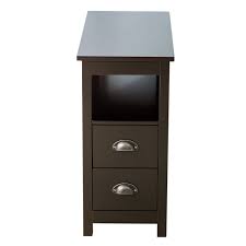 Great savings & free delivery / collection on many items. Rosalind Wheeler Mcclaskey Side Table With 2 Drawers End Table Bedside Table Storage Shelves Double Tier Living Room Bedroom Reviews Wayfair Co Uk